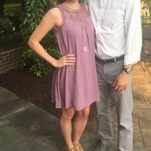 Altard State purple shift dress size S